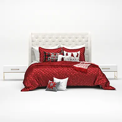 Christmas Cozy Bed