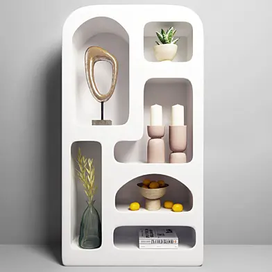 Стеллаж Isobel Bookshelf с декором