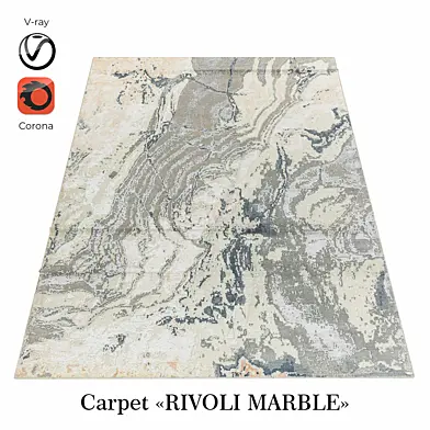Индийский Ковёр Шерстяной «Rivoli Marble» Ke-165