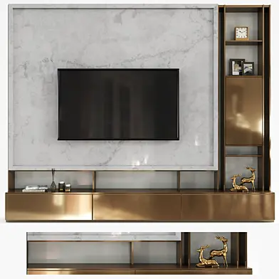 Modern TV Shelf set12