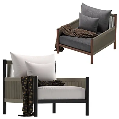 Coco Republic Architect Outdoor Lounge Chair
