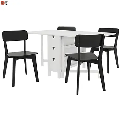 Стол и стул IKEA НОРДЕН ЛИСАБО