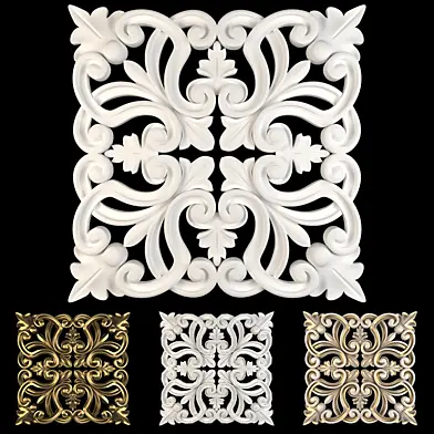 Decorative Wall Rosettes 03