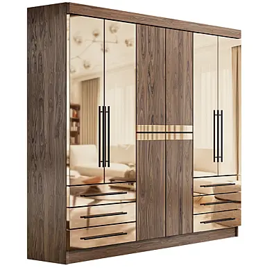 Compre Guarda-Roupa Casal Stima 6 Portas