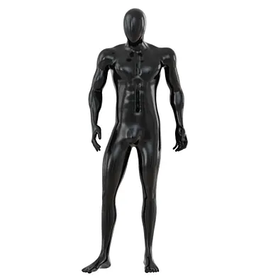Abstract black mannequin 74