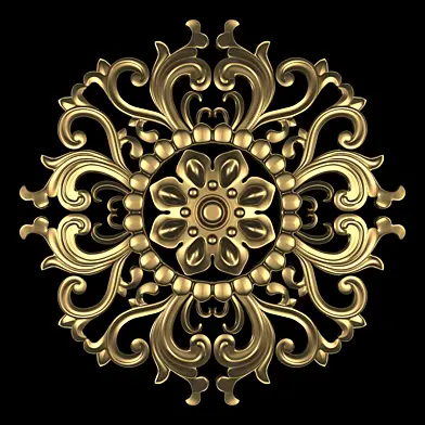 Decorative Wall Rosettes 07