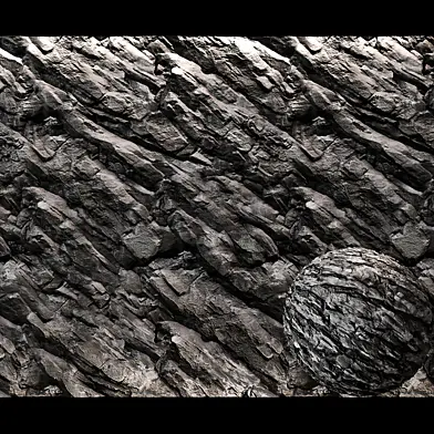 Каменная стена Stone Cliff Wall скала