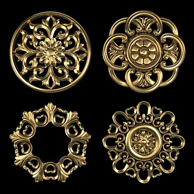 Decorative Wall Rossettes 08