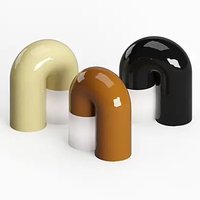 Standpipe lamps by Sam Stewart