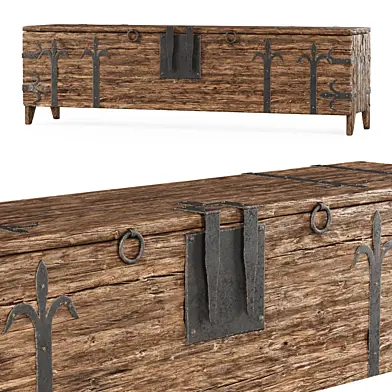Van Thiel rustic trunk / Старый деревянный сундук