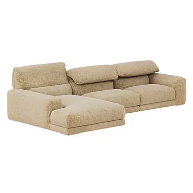 Upside corner composition sofa