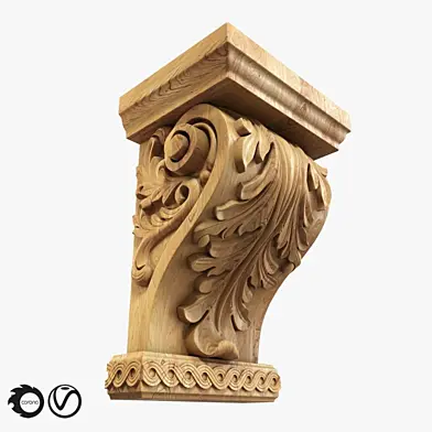 Carved Bracket-7