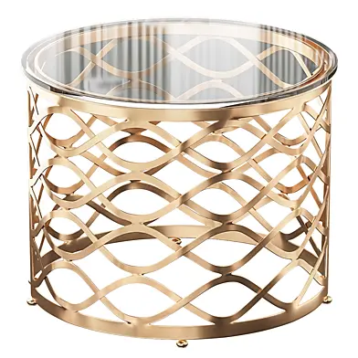 ISIDORO Round coffee table Isidoro Collection By Cantori
