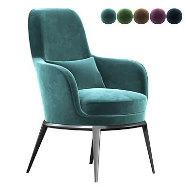Caratos Maxalto Poltrona con Schienale Alto