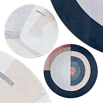 Circle rugs | №163