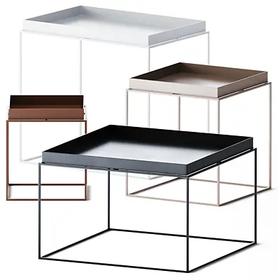 Tray table set by Hay