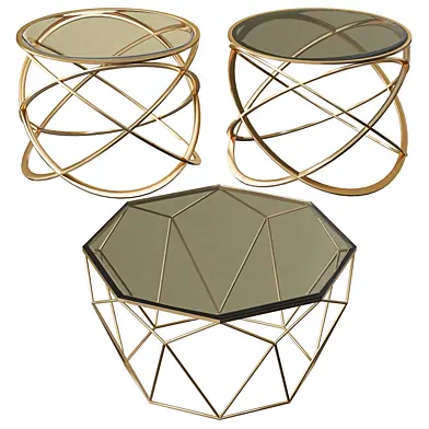 Mystique Glass-Top Coffee Table