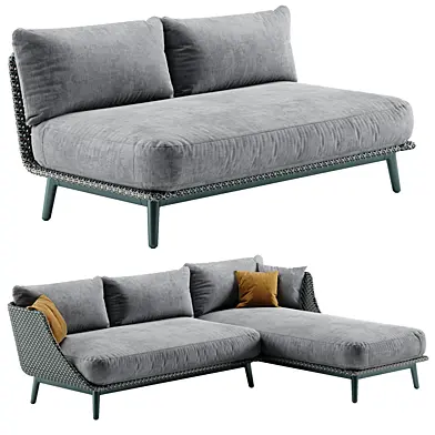 Dedon Mbarq sectional sofa