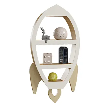 Rocket Nursery Shelf