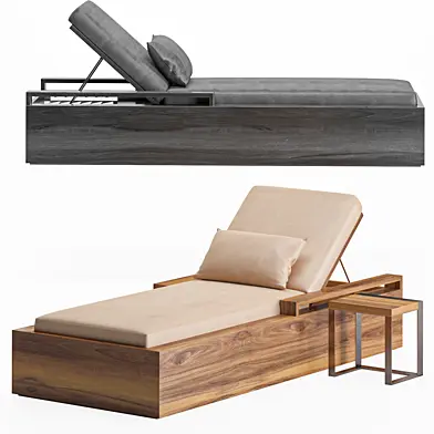 Deck lounge chair