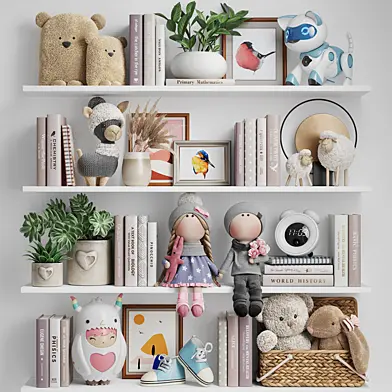 Decor set for girls