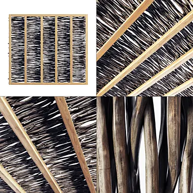 Ceiling wood old sang branch n1 / Потолок из веток коряг