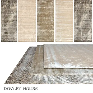 Ковры DOVLET HOUSE 5 штук (part 664)
