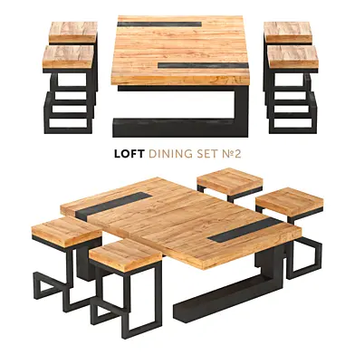 Loft Dining Set №2
