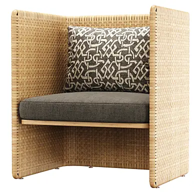 Monica restaurant rattan armchair / Ресторанное кресло из ротанга