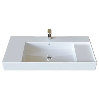 Раковина Roca Inspira Square Unik 100x49 см, мебельная 32752A000
