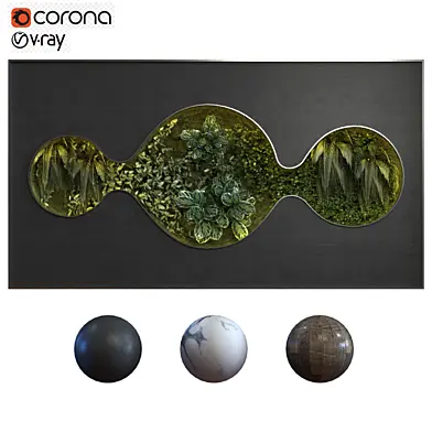 green wall set 050