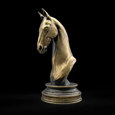 Horse sculpture