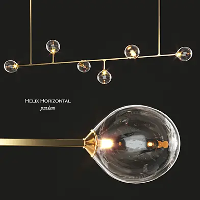 Helix Horizontal Pendant by Lumifer