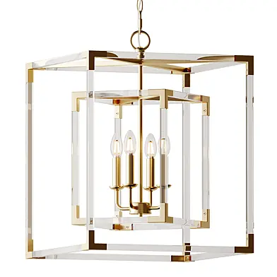 Ballard Designs Phoebe Acrylic Chandelier