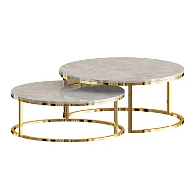 COFFEE TABLES ROSE GOLD
