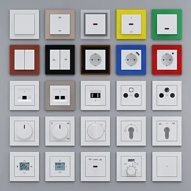 ABB Busch-axcent switches