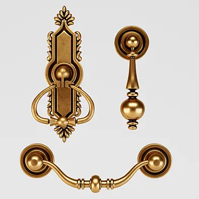 Kitchen Cupboard Cabinet Door Handles & Knobs Set 7 (на перезаливку)