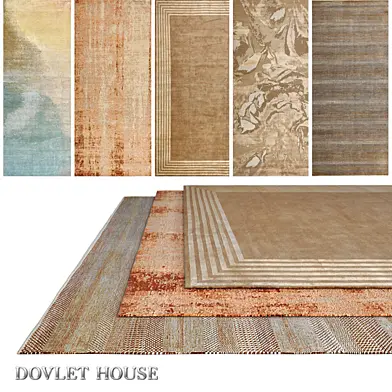 Ковры DOVLET HOUSE 5 штук (part 720)