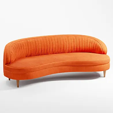 Camila Velvet Sofa