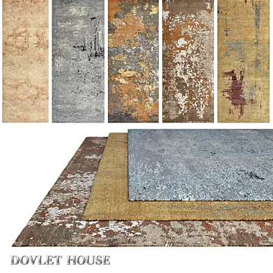 Ковры DOVLET HOUSE 5 штук (part 728)