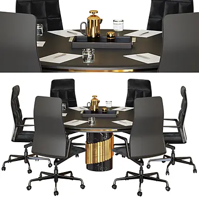 circle conference table