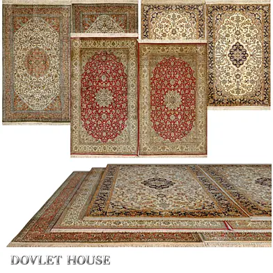 Ковры парные DOVLET HOUSE 3 штуки (part 732)