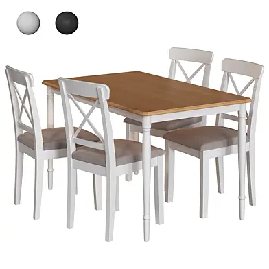 DANDERYD / INGOLF Стол и стул Ikea