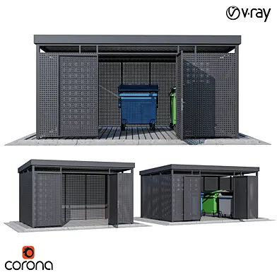 Modular boxes round perforation set