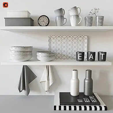 Kitchen Decor Set 01