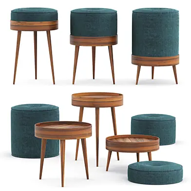 Ellen Heilmann - The royal family stools