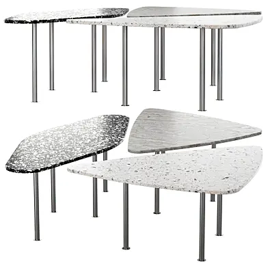 Living room marble tables / Фигурные кофейные столики