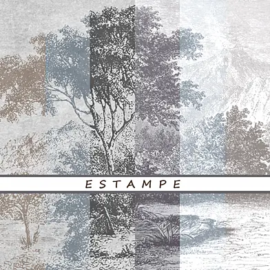 Дизайнерские обои Estampe pack 2