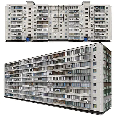 Жилой дом, советской эпохи. Серия 1КГ-480