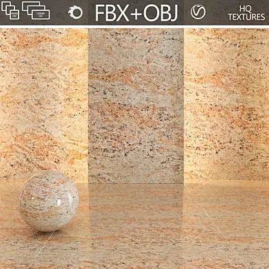 Orange Marble №5
